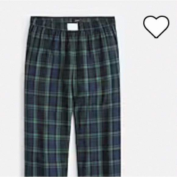 J. Crew Buffalo Check Flannel Pajama Jogger - Picture 4 of 12